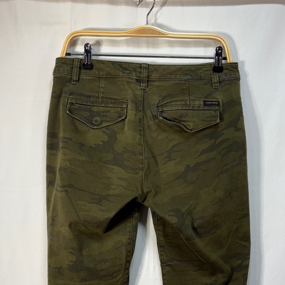 🍑 Sanctuary Camouflage ankle zip Pants - Picture 5 of 7